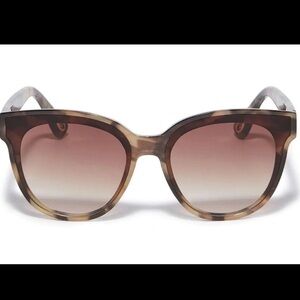 Lele Sadoughi Tortoise Brooklyn Sunglasses